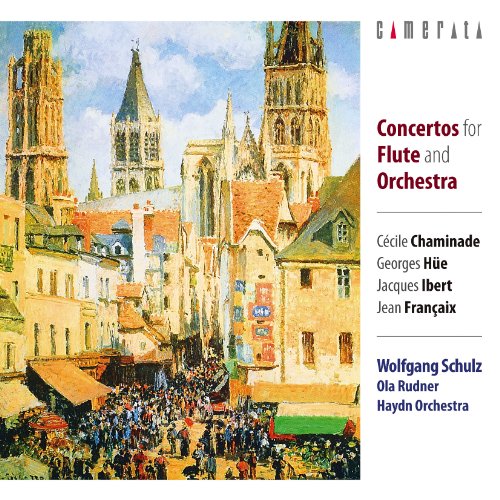 Flute Concerto: W.schulz(Fl)Rudner / Haydn O +francaix, Chaminade, Etc‐Ibert (1890-1962) - Japan CD