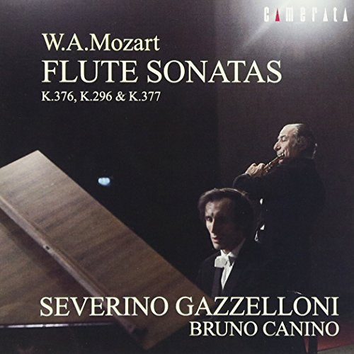(Flute)violin Sonata.24, 32, 33: Gazzelloni(Fl)Canino(P)‐Mozart (1756-1791) - Japan CD