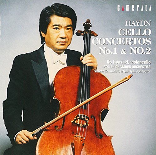 Kou Iwasaki/Volker Schmidt-Gertenbach/Polish Chamber Orchestra - Haydn: Cello Concerti 1 & 2 - Japan CD