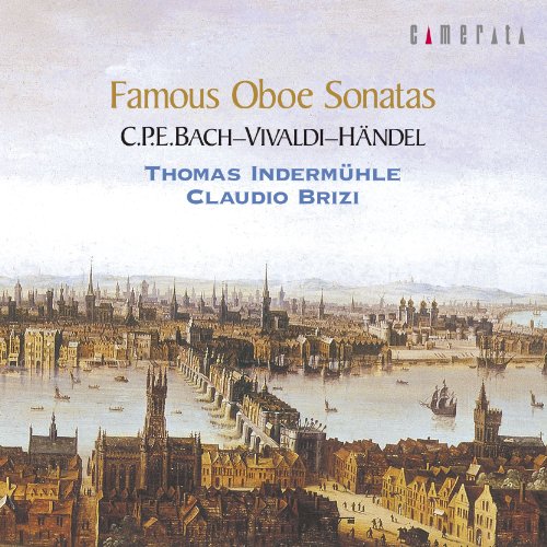Handel Oboe Sonatas, C.P.E.Bach, Vivaldi : Indermuhle(Ob)Brizi(Claviorgan)‐Handel (1685-1759) - Japan CD