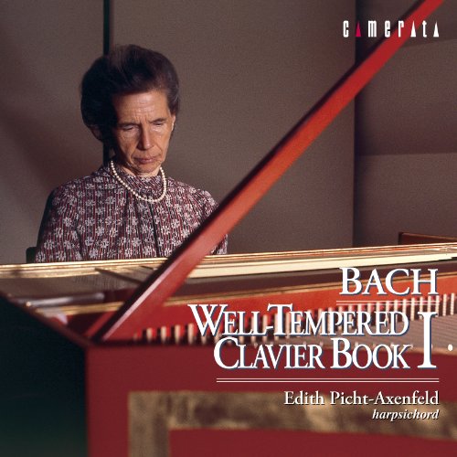 Edith Picht-Axenfeld (cembalo) - Bach: The Well-Tempered Clavier, Book I - Japan 2 CD