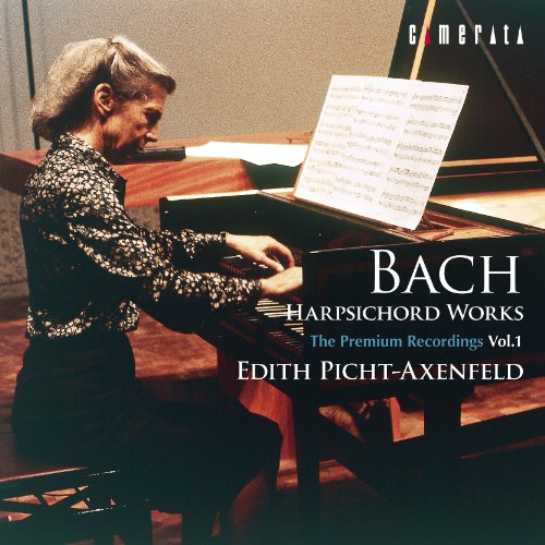 Harpsichord Works -Unpublished Recordings 1 : Picht-Axenfeld(Cemb)‐Bach (1685-1750) - Japan CD