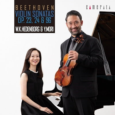 Beethoven (1770-1827) - Violin Sonatinas Nos.4, 5, 10 : Wilfried Kazuki Hedenborg(Vn)Yasuko Mori(P) - Japan CD