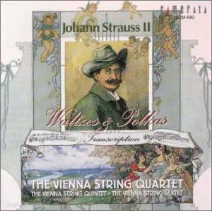 The Vienna String Quartet - Johann Strauss - Waltz & Polka Transcriptions - Japan CD