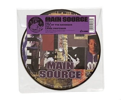 Main Source - Live At The Barbeque/Large Professor - Japan 7inch Records