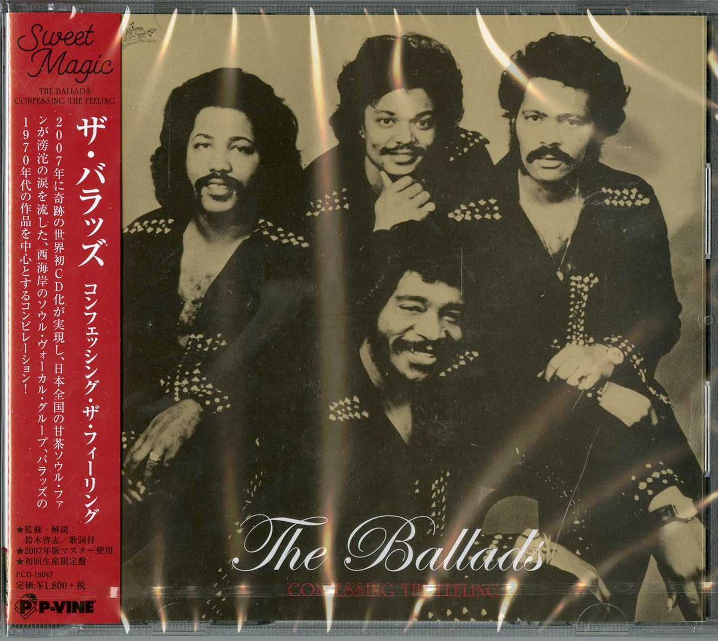 The Ballads - Confessing The Feeling - Japan CD Limited Edition