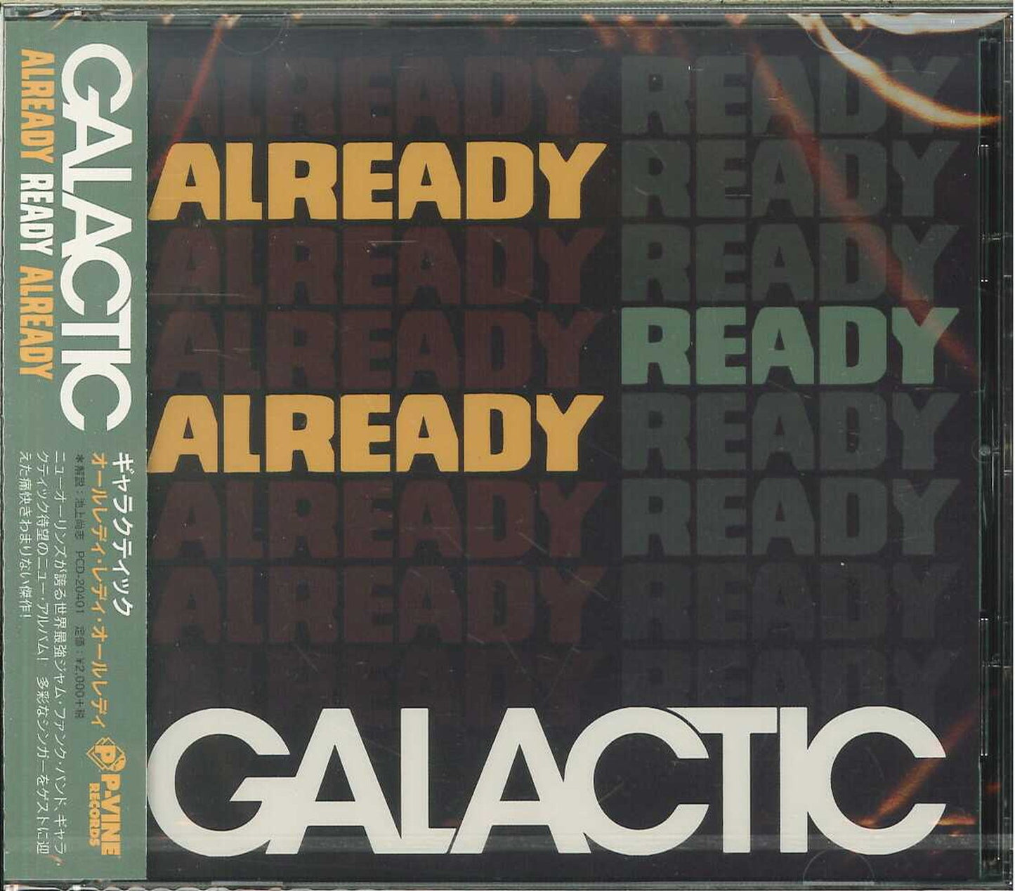 Galactic - Already Ready Already - Japan CD