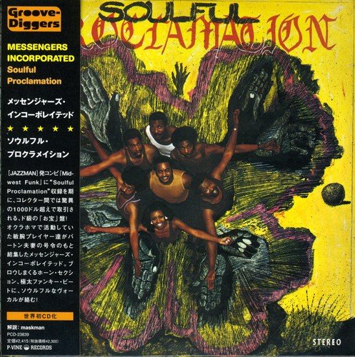 Messengers Incorporated - Soulful Proclamation - Japan Mini LP CD
