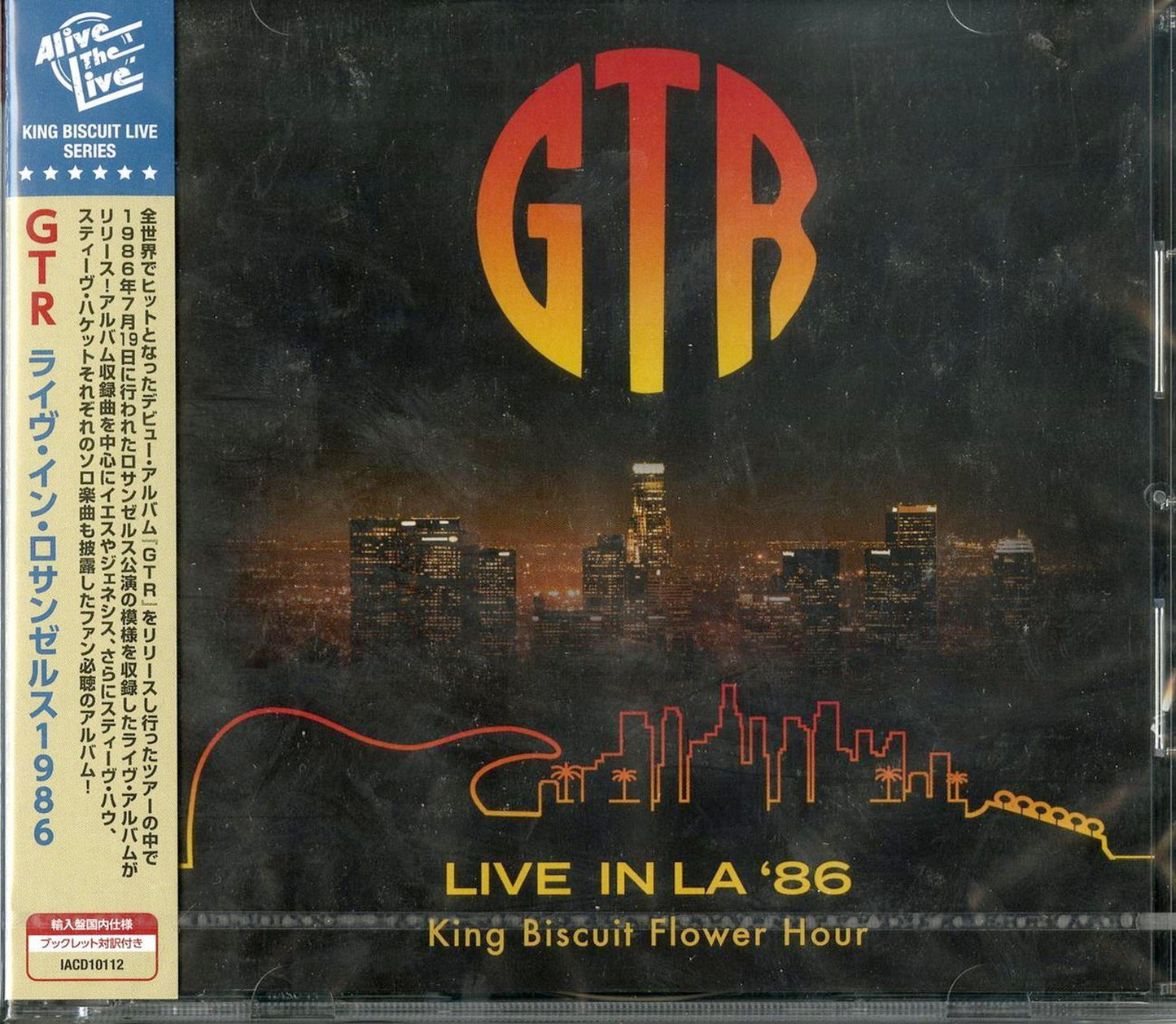 GTR - Live In LA '86 - Import CD Limited Edition