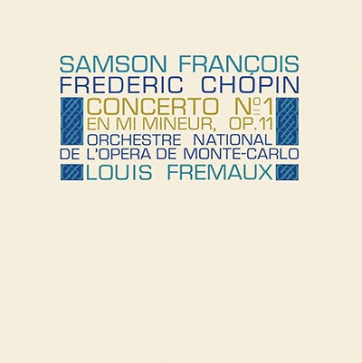 Samson Francois - Chopin: Piano Concerto No.1, No.2, Rondo for 2 Pianos - Japan SACD Hybrid