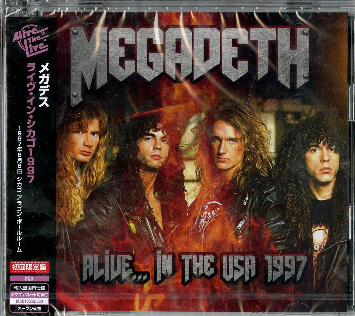 Megadeth - Alive...In The USA - Import 2 CD Bonus Track Limited Edition