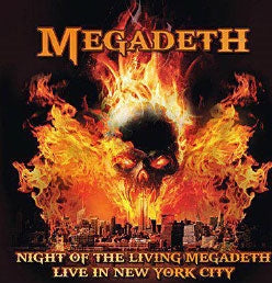 Megadeth - Night Of The Living Megadeth-Live In New York City - Import CD
