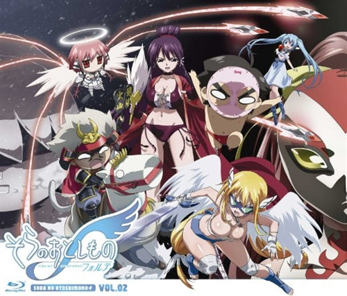 Animation - Sora no Otoshimono f (Forte) Vol.2 - Japan Blu-ray+CD