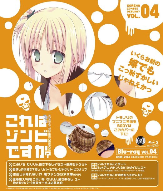 Animation - Kore wa Zombie Desuka? Vol.4 - Japan Blu-ray Disc