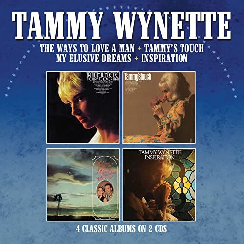Tammy Wynette - Ways To Love A Man / Tammy's Touch / My Elusive Dreams / Inspirations - Import CD