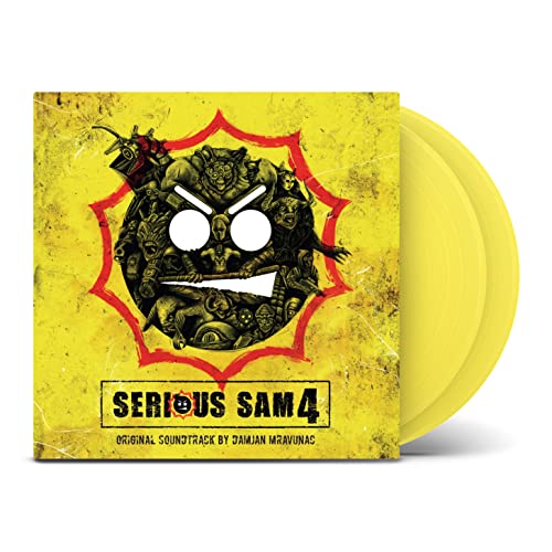 Damjan Mravunac - Serious Sam 4 <Yellow Vinyl> - Import Vinyl LP Record