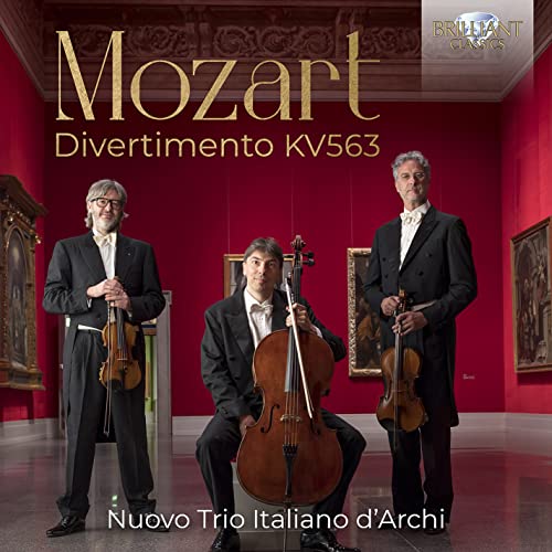 Mozart (1756-1791) - Mozart Divertimento K.563, Schubert String Trio No.1 : Nuovo Trio Italiano d'Archi - Import CD