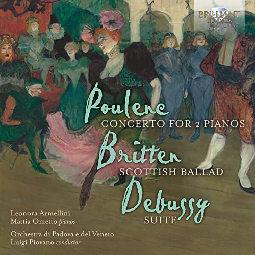 Poulenc (1899-1963) - Concerto For 2 Pianos: Duo Pianistico Di Padova Piovano / Padova E Del Veneto O +britten, Debussy - Import CD