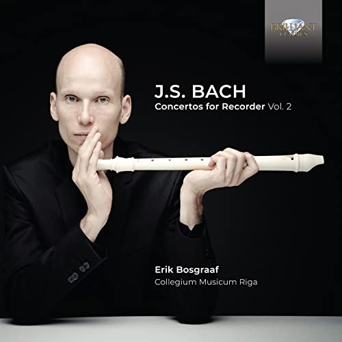 Bach (1685-1750) - Recorder Concertos Vol.2: Bosgraaf(Rec)Collegium Musicum Riga - Import CD