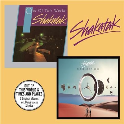Shakatak - Times and Places/Out of This World - Import CD