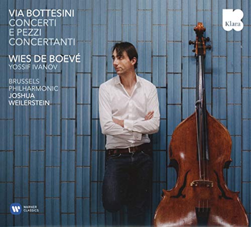 Bottesini, Giovanni (1821-1889) - Via Bottesini-concerti E Pezzi Concertanti: Wies De Boeve(Cb)J.weilerstein / Brussels Po Y.ivanov(Vn) - Import CD