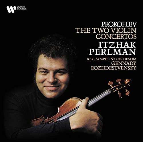 Prokofiev (1891-1953) - Violin Concerto, 1, 2, : Perlman(Vn)Rozhdestvensky / Bbc So - Import 180g LP Record