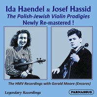 Ida Haendel - Ida Haendel & Josef Hassid, Polish-Jewish Violin Prodigies, Their HMV - Import CD