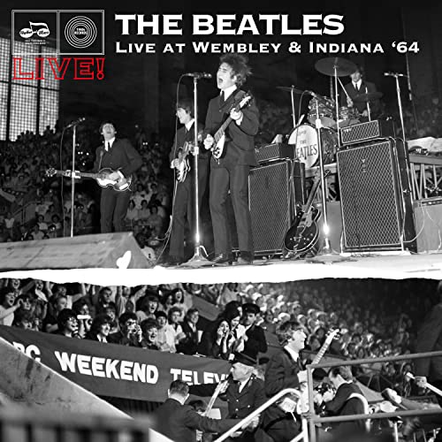 The Beatles - Live At Wembley & Indiana 64 - Import LP Record