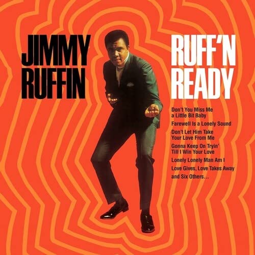 Jimmy Ruffin - Ruff N Ready - Import LP Record