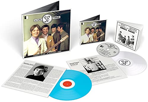 Small Faces - Live 1966<Blue & White Vinyl> - Import LP Record Limited Edition