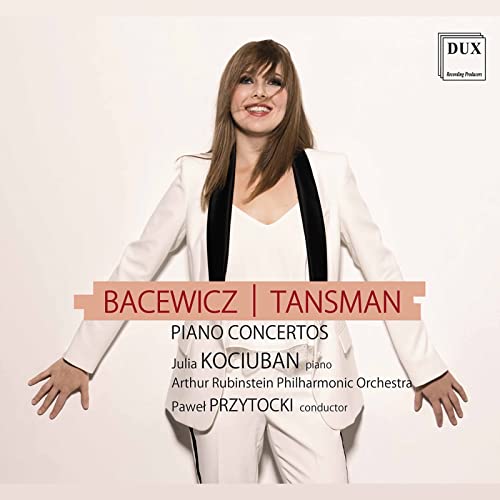 Tansman, Aleksander (1897-1986) - Piano Concerto, 1, : Kociuban(P)Przytocki / Arthur Rubinstein Po +bacewicz: Piano Concerto - Import Digipak CD