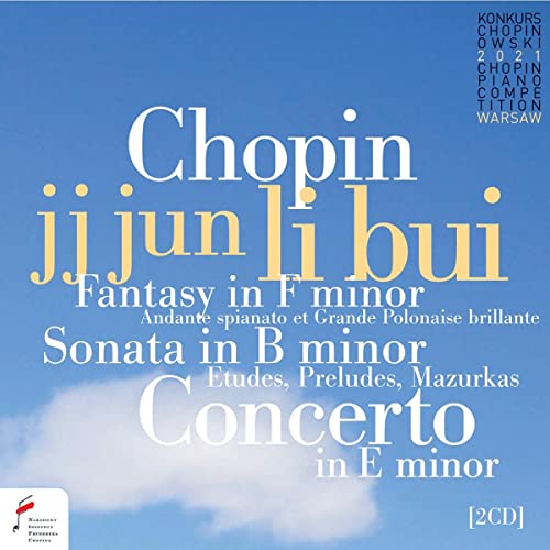 Chopin (1810-1849) - Chopin Piano Competition 2021 -Piano Concerto No.1, etc : JJ Jun Li Bui(P)Boreyko / Warsaw Philharmonic (2CD) - Import 2 CD
