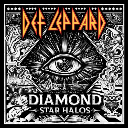 Def Leppard - Diamond Star Halos (Black Vinyl) - Import Vinyl LP Record