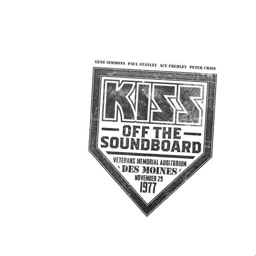 Kiss - Off The Soundboard: Live in Des Moines 1977<Black Vinyl> - Import LP Record
