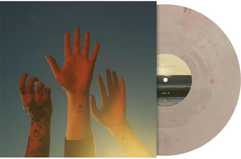 Boygenius - Record - Limited Grey Marble with Pink Swirl Colored Vinyl - Import LP Record