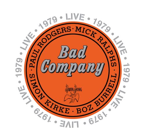 Bad Company - Live 1979</Opaque Orange Vinyl> - Import Vinyl LP Record
