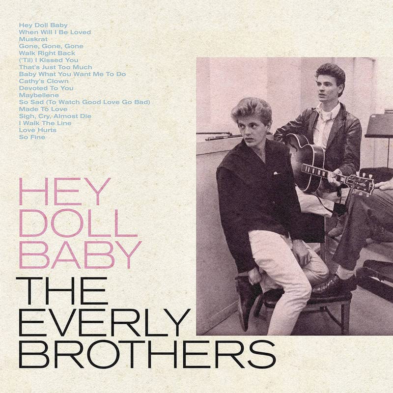 The Everly Brothers - Hey Doll Baby<RECORD STORE DAY対象商品/Baby Blue Vinyl> - Import LP Record