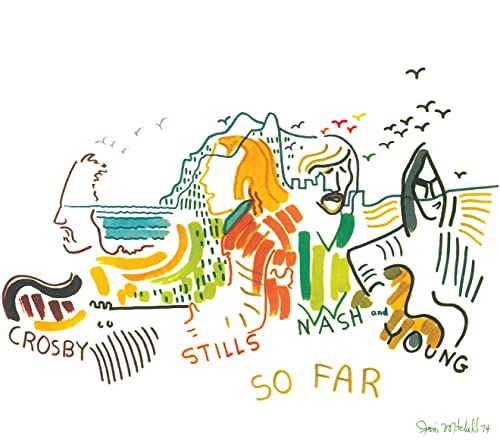 Crosby, Stills, Nash & Young - So Far - Import LP Record