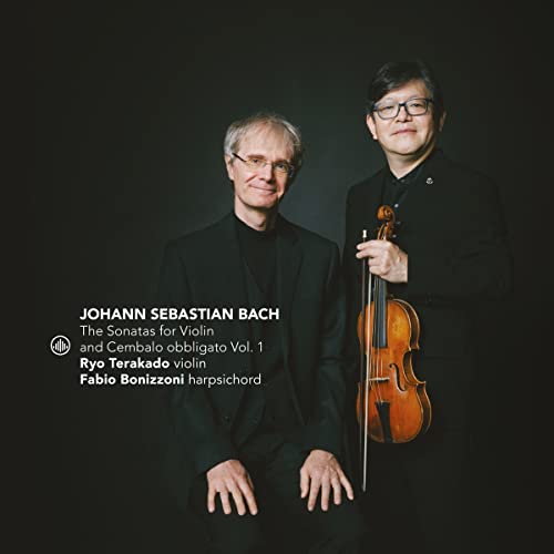 Bach (1685-1750) - Violin Sonatas Nos.1, 2, 3 : Ryo Terakado(Vn)Fabio Bonizzoni(Cemb) - Import CD