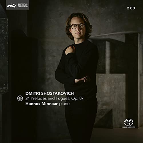 Shostakovich, Dmitri (1906-1975) - 24 Preludes & Fugues: Hannes Minnaar(P)(2SACD)(Hybrid) - Import 2 SACD Hybrid
