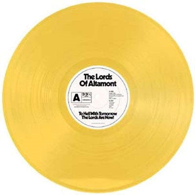 The Lords Of Altamont - To Hell With Tomorrow - The Lords Are Now!<Mustard Vinyl> - Import LP Record Limited Edition
