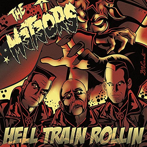 The Meteors - Hell Train Rollin - Import LP Record