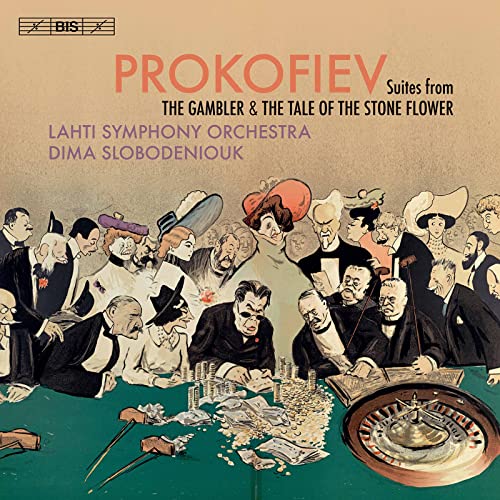Prokofiev (1891-1953) - The Gambler, The Stone Flower Suite, etc : Dima Slobodeniouk / Lahti Symphony Orchestra (Hybrid) - Import SACD Hybrid