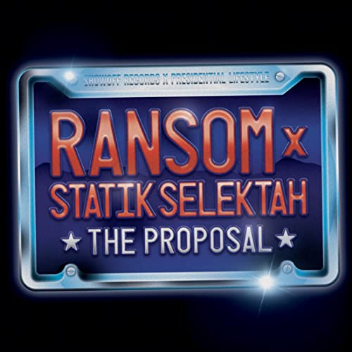 Ransom (HipHop) 、 Statik Selektah - The Proposal - Import LP Record