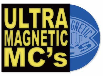 Ultramagnetic MC's - Ultra Ultra/Silicon Bass<Blue Vinyl> - Import 12' Single Record Limited Edition
