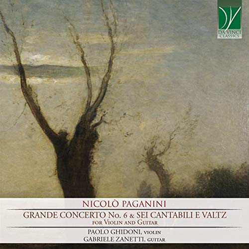 Paganini (1782-1840) - Grand Concerto, 6, Cantabile & Valse: Ghidoni(Vn)Zanetti(G) - Import CD