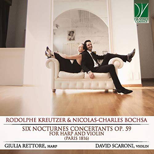Rettore, Giulia / Scaroni, David - Six Nocturnes Concertants Op 59 For Harp - Import CD
