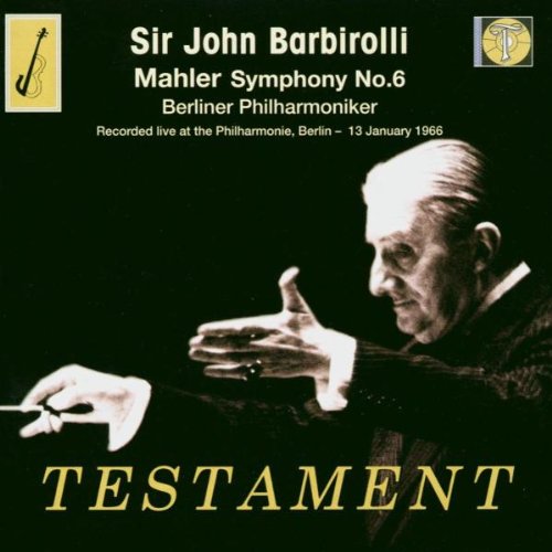 Berliner Philharmonic Orchestra - Symf. No. 6 Testament Klassisk - Import CD