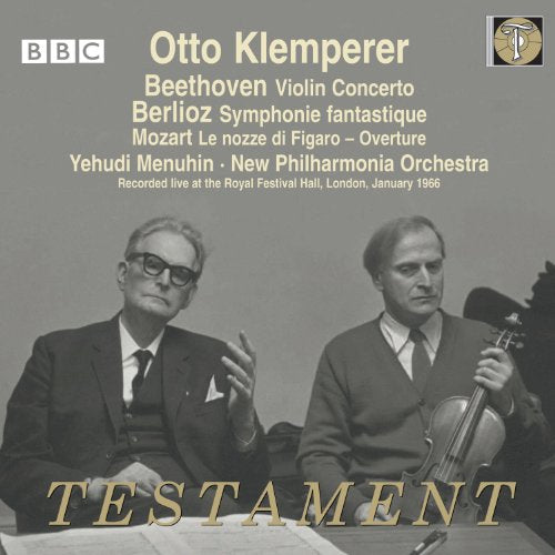 Otto Klemperer - Violin Concerto / Symphonie Fantastique Testament Klassisk - Import 2 CD