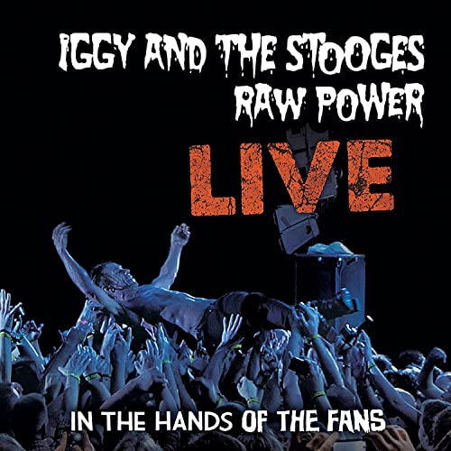 Iggy & The Stooges - Raw Power Live : In The Hands Of The Fans<Clear with Red & Black Swirl> - Import LP Record